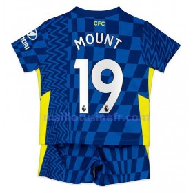 Maillot de Foot Chelsea Mason Mount 19 Domicile 2021-22 - Enfant